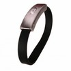 Bracciale cavas gioielli in argento linea uomo chiusura regolabile in stiloe vintage